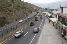 Vias cerradas paro