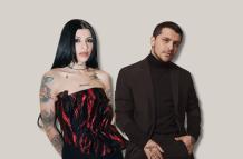 Cazzu envió en mensaje a Nodal en su último concierto.