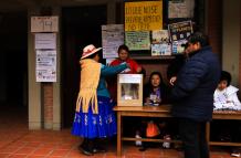 Elecciones en Bolivia