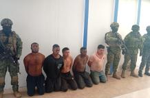 Los cinco sospechosos pertenecerían al grupo disidente de la guerrilla Frente Óliver Sinisterra.