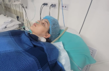 Las enfermedades por consumo de sushi en mal estado llevó a Yuli Vargas a una larga hospitalización.