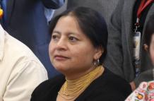 Ercilia Castañeda comparece a la Comisión de Garantías Constitucionales