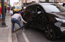 Accidente de tránsito en Guayaquil