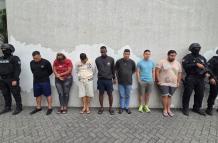 Entre los aprehendidos se encuentran seis agentes penitenciario, dos militares en servicio activo y cuatro presos