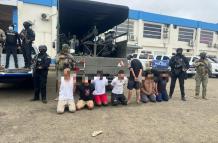 detenidos en Puerto López