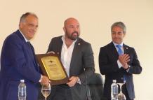 Javier Tebas Miguel Ángel Loor