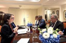 La vicepresidenta María José Pinto representó a Ecuador en la Conferencia de Alto Nivel de la Convención de las Naciones Unidas contra la Ciberdelincuencia.