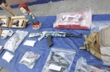 armas decomisadas en Durán