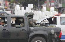 militares en Durán