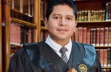 Jacho es juez de la Sala Especializada de lo Civil y Mercantil de la Corte Nacional de Justicia.