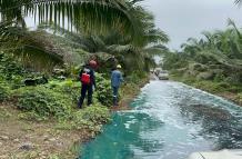 Contaminación en ríos de Esmeraldas por derrame de crudo