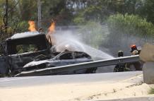 accidente de tránsito en Quito - Ruta Viva