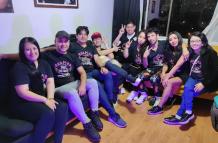 Fanáticos del club Pies Descalzos Ecuador