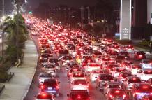 avenida Samborondón tráfico