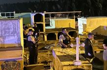 ASESINATO EN UN CEMENTERIO DE PASAJE