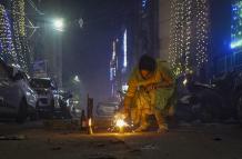 calle de Nueva Delhi