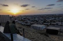 Palestinos desplazados