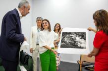 La vicepresidenta del Ecuador, María José Pinto, mantuvo una reunión bilateral con el presidente de la COP30, André Corrêa do Lago