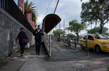 paradas abandonadas en Quito