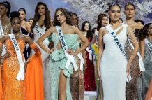 Candidatas en el Miss Universe 2025.