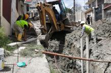 Alcantarillado en Loja