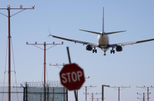 Vuelo aereo EE.UU. transporte cierre de Gobierno