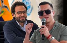 Edgar Lama y Daniel Noboa