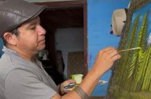 David Chávez, restaurador de Tumbaco