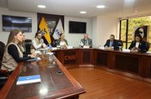 REUNION CNE Y OEA CONSULTA POPULAR 2025