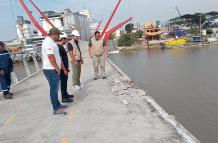 daños en puente de isla Santay