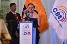 Diana Atamaint inaugura jornada electoral