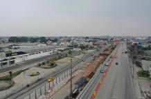 vista aérea del norte de Guayaquil