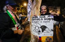 Quiteños celebran el no