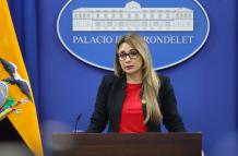La vocera del Gobierno Carolina Jaramillo