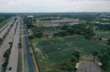 estadio en el parque Samanes de Guayaquil