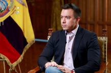 DANIEL NOBOA EN PALACIO DE CARONDELET