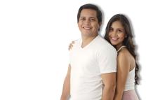 Pepe Tola y Joselyn Acosta