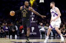 LeBron James, Los Angeles Lakers, NBA, temporada 23, nueva marca, Lakers