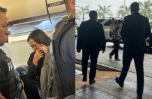 Ministra Zaida Rovira y ministro Roberto Luque