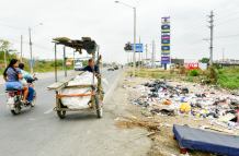 Basura en Durán respuesta.