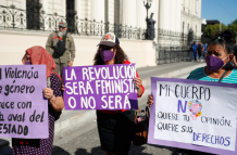 En el Salvador en el día internacional de la violencia contra la mujer