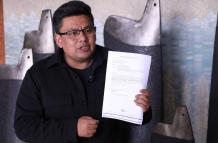 El asambleísta del correísmo, Juan Molina, anunció que su bloque presentará un pedido de juicio político en contra del exministro de Salud, Jimmy Martin.