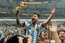 Lionel Messi, Argentina Campeón Qatar 2022.