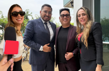 Lazito y Sarah Alarcón