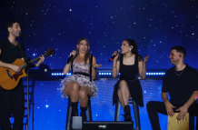 Flor Bertotti en el Coliseo Voltaire Paladines Polo de Guayaquil.