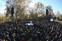 España protesta contra Pedro Sánchez