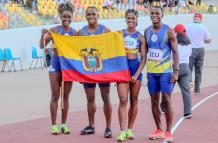 Oro en atletismo Ecuador