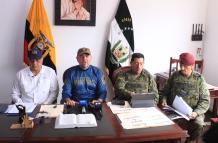 El ministro de Defensa, Giancarlo Loffredo, comentó que las fuerzas de seguridad incrementarán su presencia en las áreas comerciales de Los Ríos.