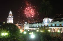 Fuegos articiales Quito
