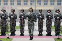 Soldados del Ejército Chino